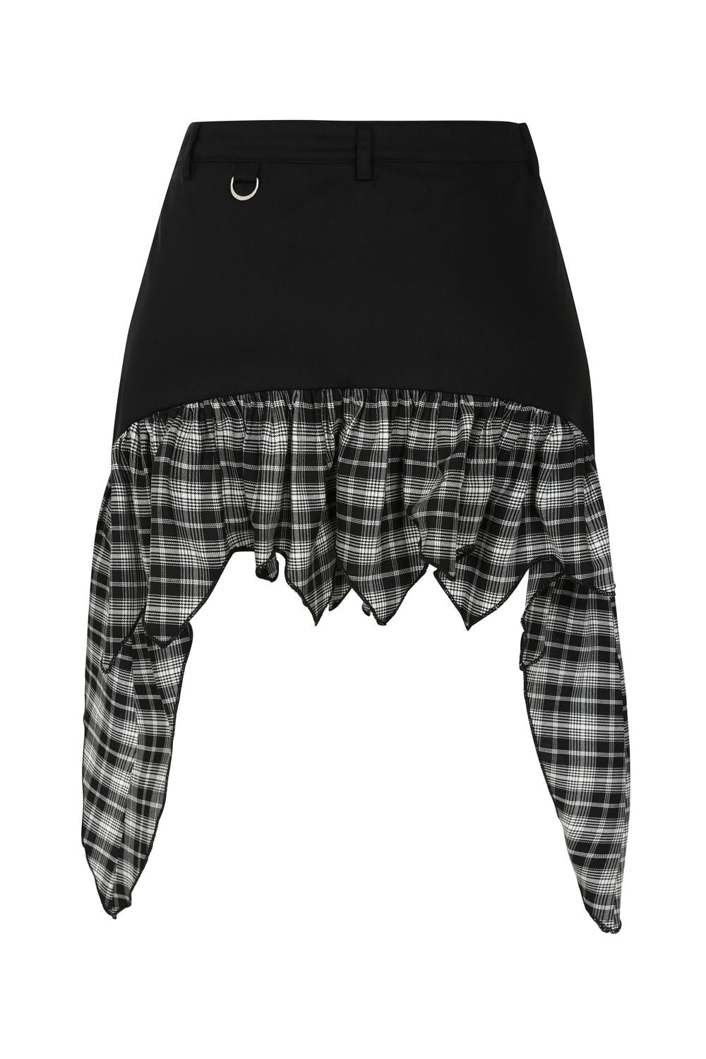 Banned Alternative Nyx Ruffle Asymmetrical Skirt Punk Grunge Alternative Style