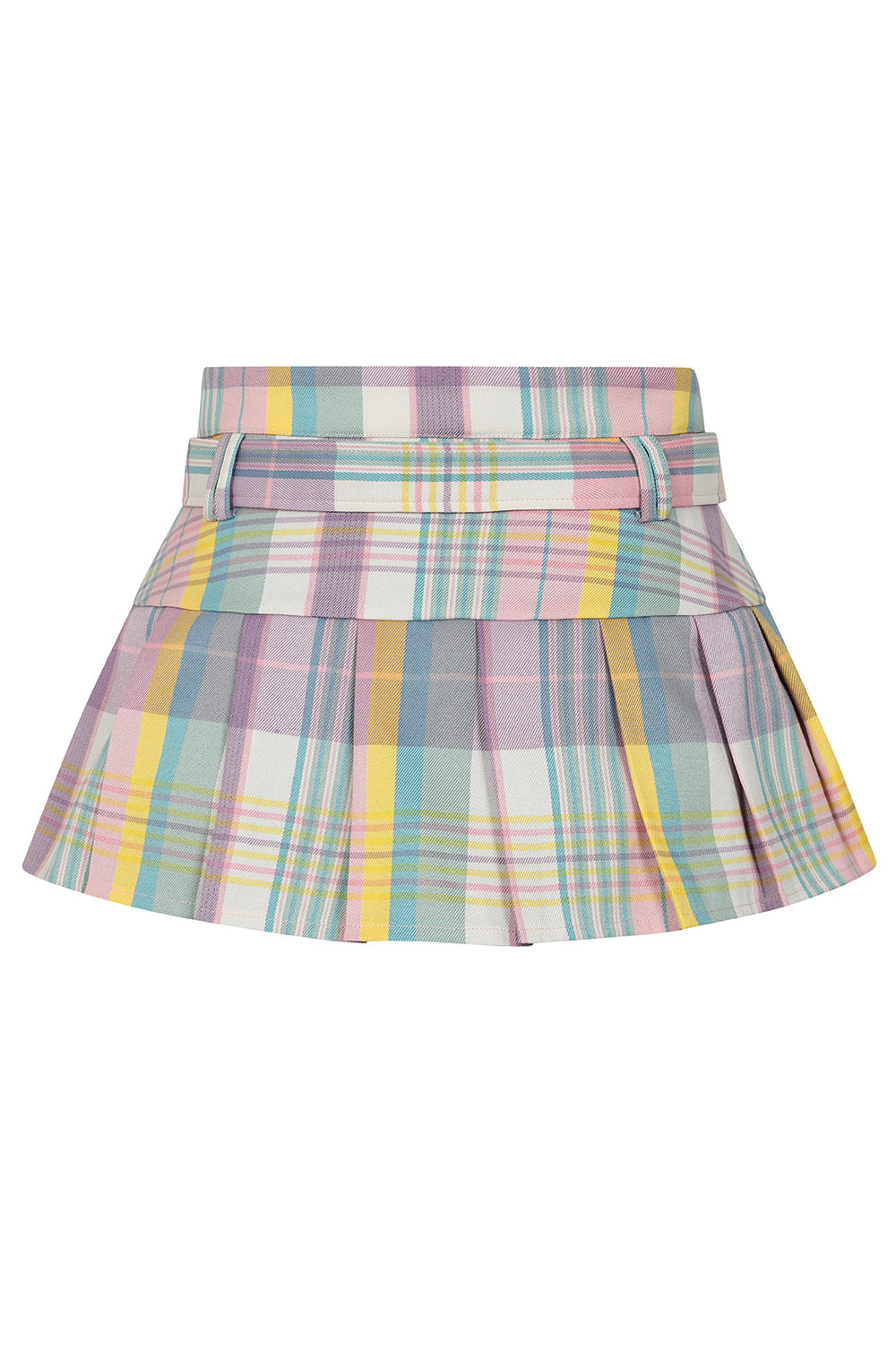 Banned Alternative HIMARI CHECK SKIRT