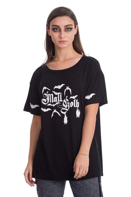 Banned Alternative BAT GOTH TOP