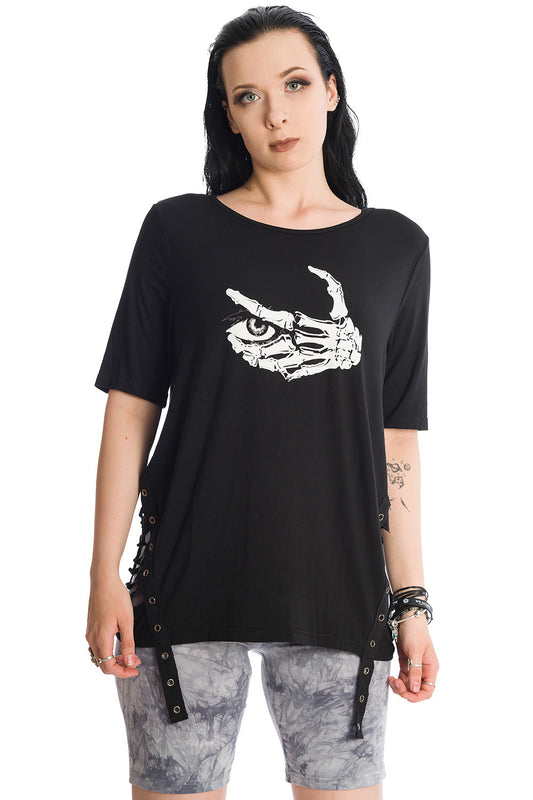 Banned Alternative CREEPY WINK TOP