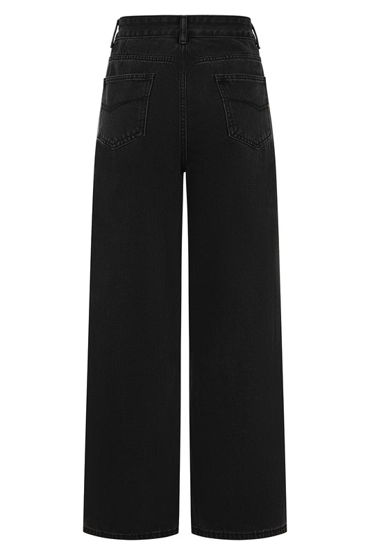 Banned Alternative Chione trousers with wide leg cut