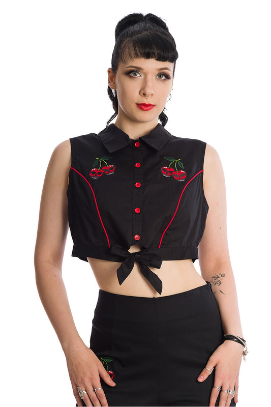 Banned Alternative DEATH BY CHERRY SHIRT