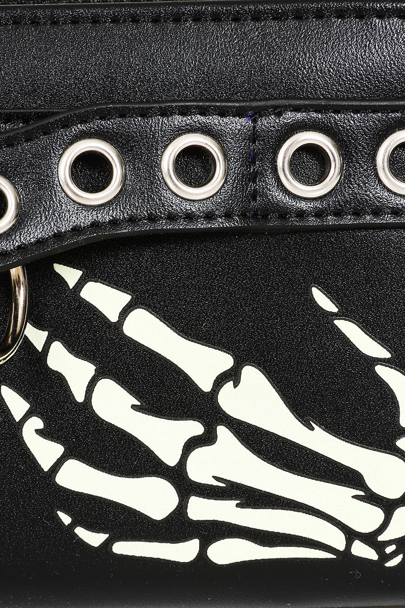 Banned Alternative Black Bonegrip Wallet