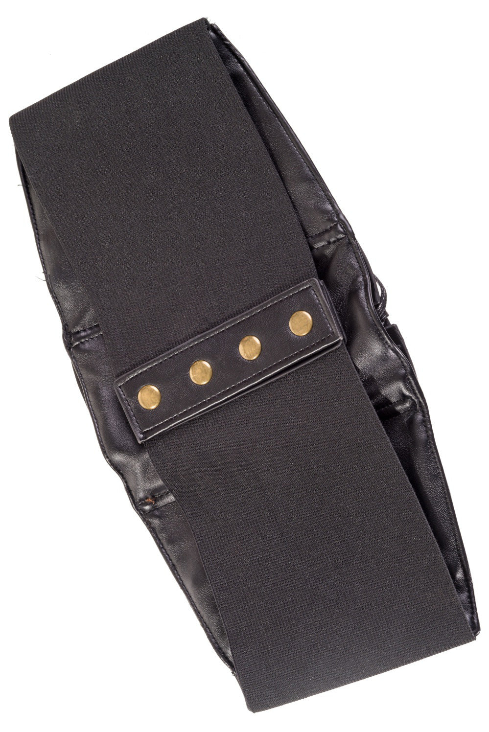 Popper back corset belt