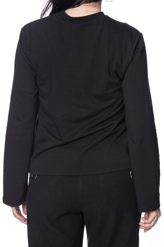 Banned Alternative Paranoid, Paranoid, Paranoid Black Long Sleeve Top