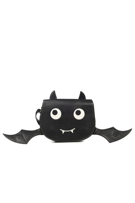 Black Gothic Bat Dragon Frenzy Messenger Bag by Banned Alternative – Banned  Alternative