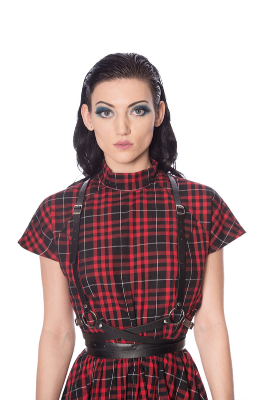 Banned Alternative Rhune Wraparound Waist Belt with Straps