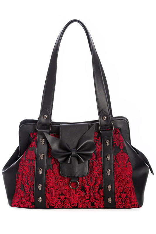Banned Alternative Maplesage Gothic Handbag