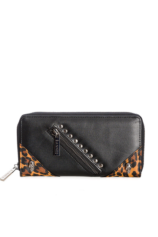 Banned Alternative Leopard Tartan Pandora Wallet