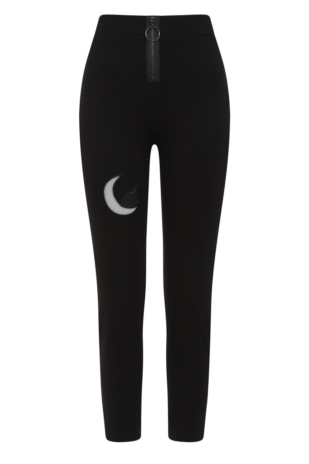 MOON CHILD LEGGINGS black gothic pants with panels - Restyle