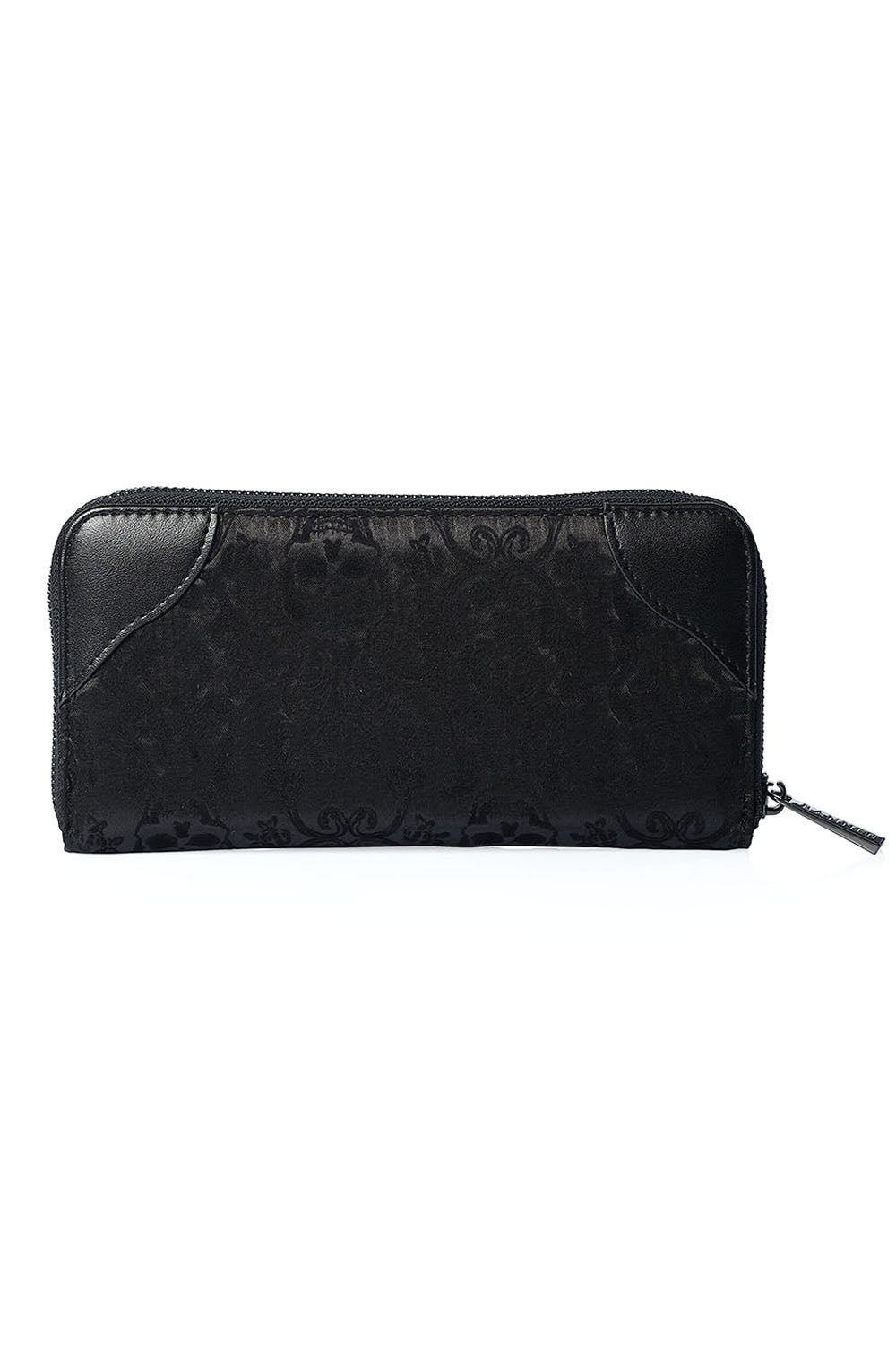 Banned Alternative Vine Black Cameo Lady Lace Wallet