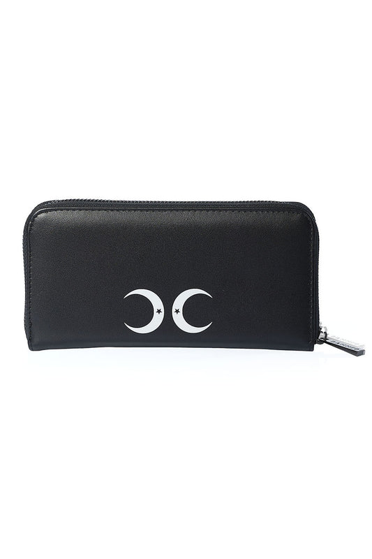 Banned Alternative Hollow Pentagram Wallet