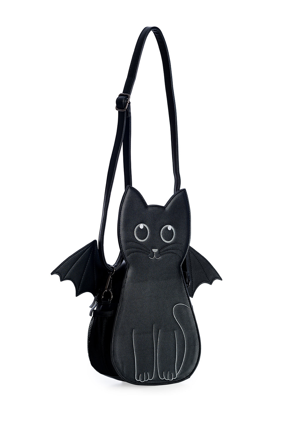 Banned Alternative Wendigo Black Cat Mini Shoulder Bag