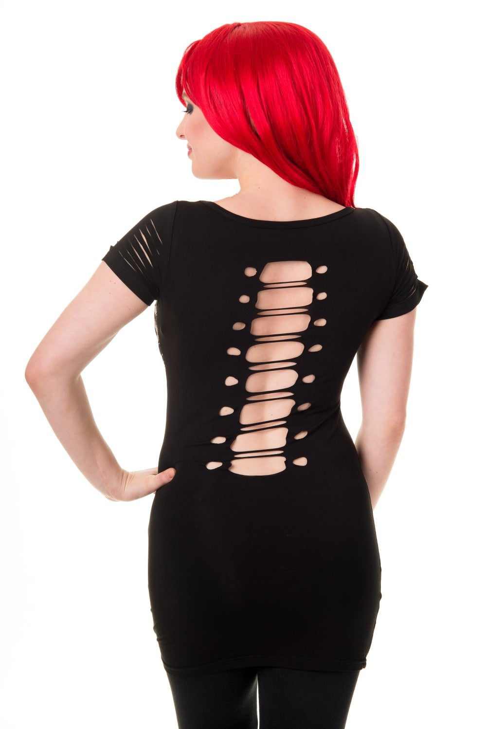 Banned Alternative Corset Skeleton Top