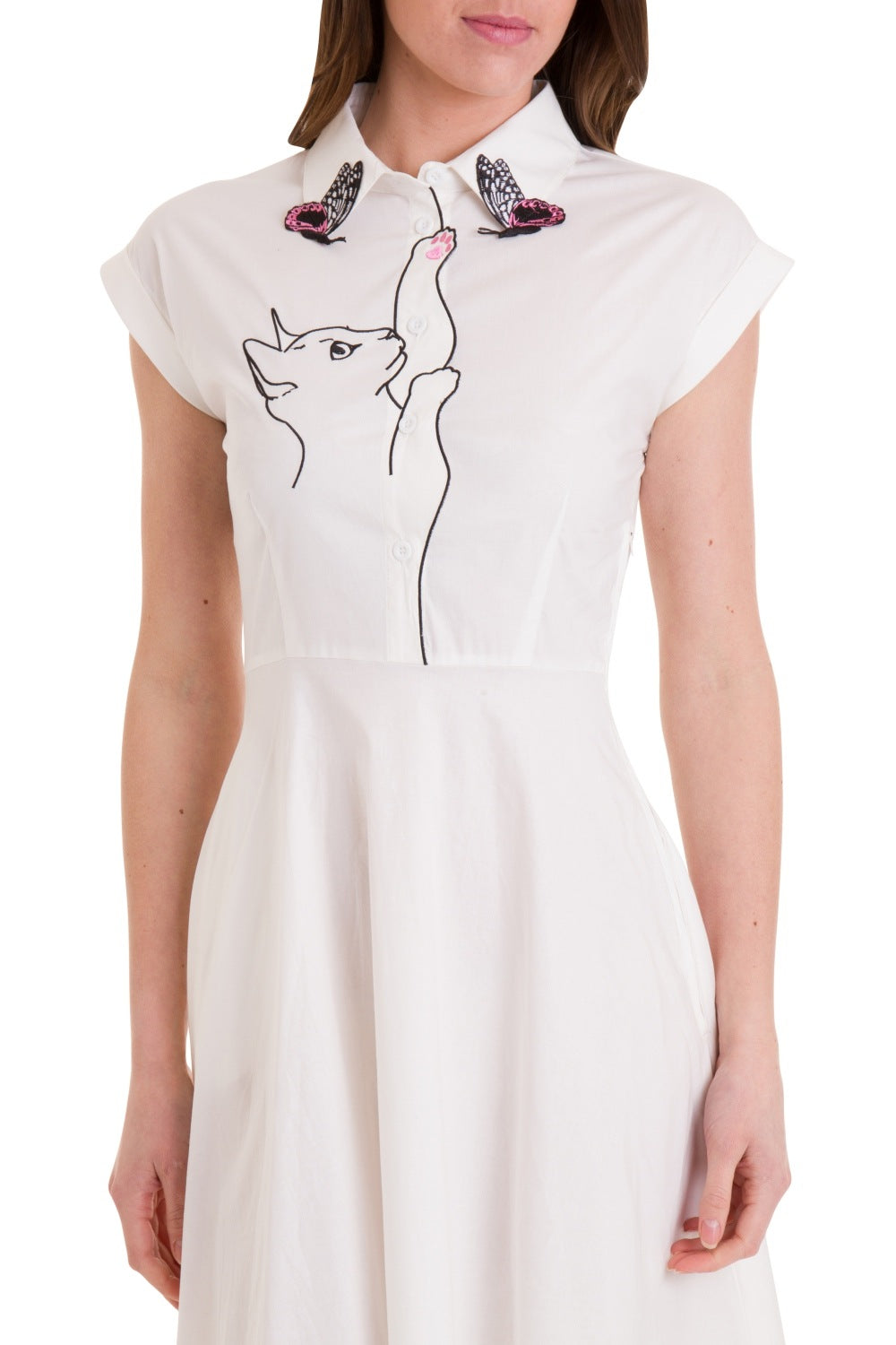 Banned Alternative Meow Longer Dress