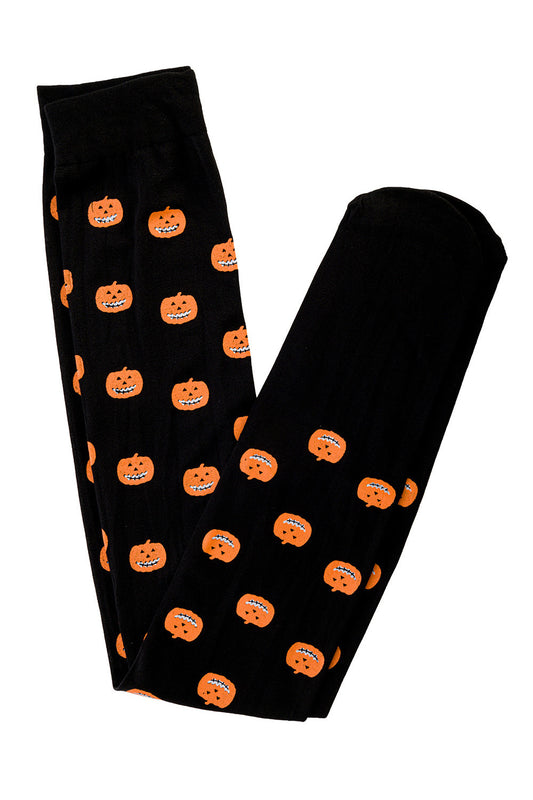 Banned Alternative Pumpkin Spice Over The Knee Socks