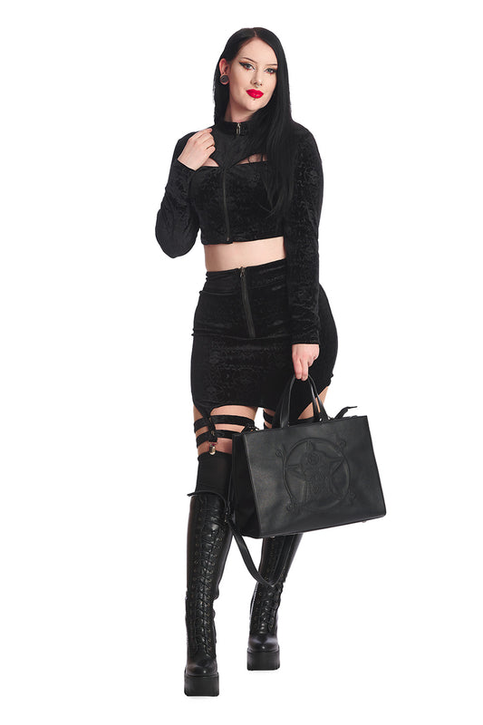 Banned Alternative Space Babe Skirt