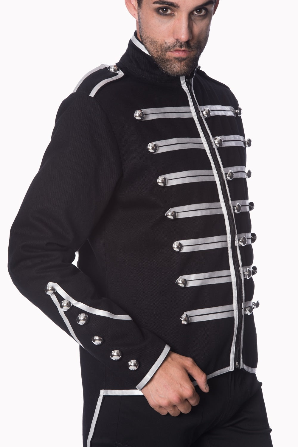 Banned Alternative Military Drummer Jacket