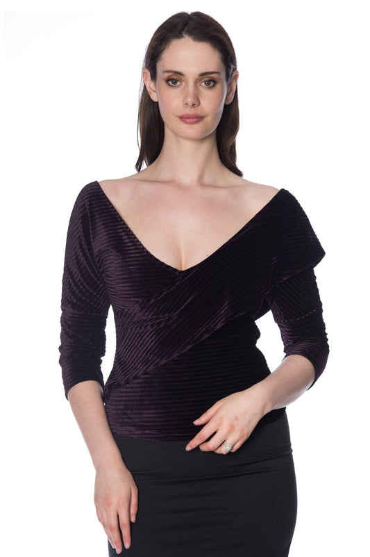 Banned Alternative Vera Velvet Top