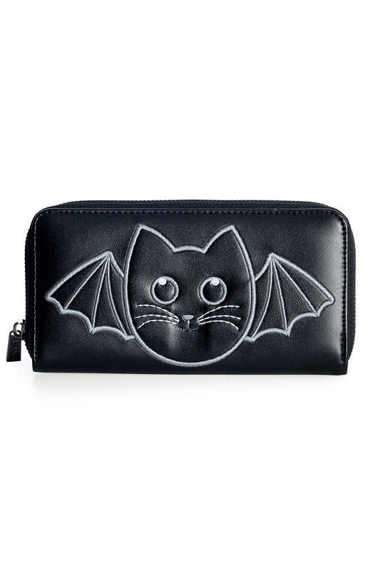 Banned Alternative Wendigo Black Cat Wallet