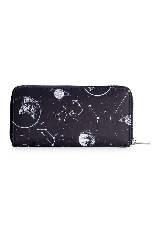 Banned Alternative Space Kitty Zip Wallet