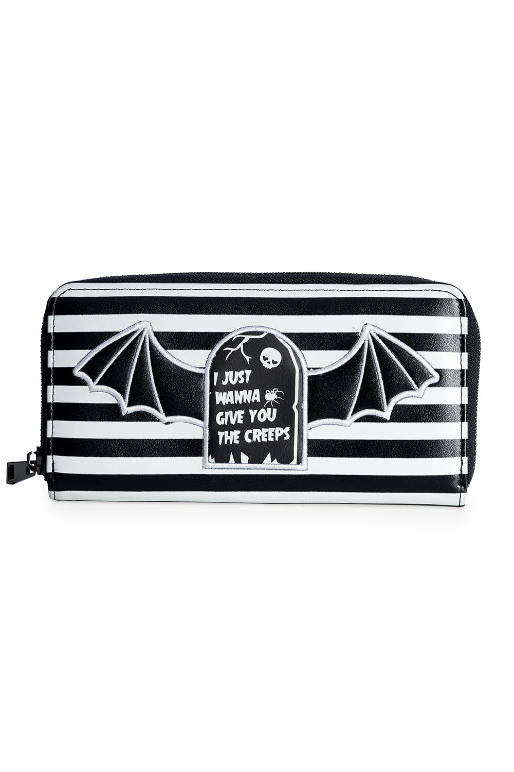 Banned Alternative I Just Wanna Give You The Creeps Zip Wallet